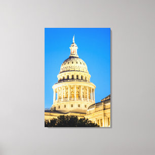 Toile États-Unis, Texas, Austin. Capitol Building (1888)