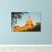 Toile États-Unis, Texas, Austin. Capitole (1888) (Insitu (Plancher de Bois))