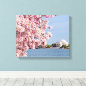 Toile États-Unis, Washington DC, Cherry tree (Insitu (Plancher de Bois))