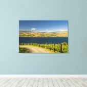 Toile États-Unis, Washington, Lac Chelan. Vignoble (Insitu (Plancher de Bois))