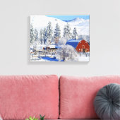 Toile États-Unis, Washington, Methow Valley, Granges dan (Insitu(Salon))