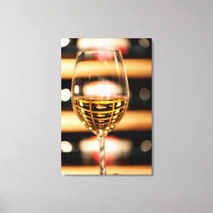 Toile États-Unis, Washington, Walla Walla. Verre à vin