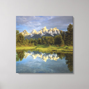 Toile États-Unis, Wyoming, Parc national de Grand Teton.