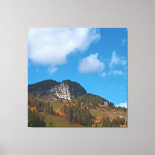 Toile Été alpin - Nature sauvage de Roumanie