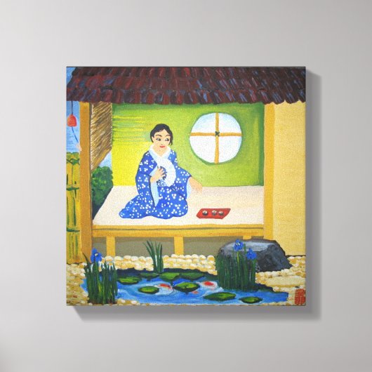 Toile Été au Japon (Recto)