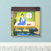 Toile Été au Japon (Insitu (Plancher de Bois))