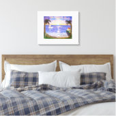 Toile Été calme à la plage (Insitu(Chambre))