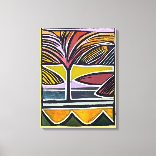 Toile Été de la Nouvelle-Zélande - Papier peint (Recto)