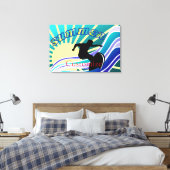 Toile Été Surf Fun Thunder_Cove (Insitu(Chambre))
