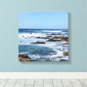Toile Etendue Impression - Océan - Retour sans fin (Insitu (Plancher de Bois))