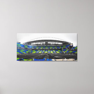 Toile Eternal Blue Forever Green 3 Panel Cup Tifo Final