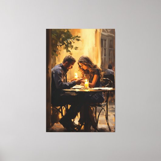 Toile Eternal Embrace" (Recto)