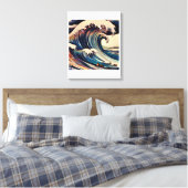 Toile Eternal Surge : La Grande Vague (Insitu(Chambre))