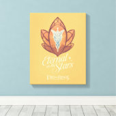 Toile Éternelle comme l'Étoile du Soir Graphique (Insitu (Plancher de Bois))