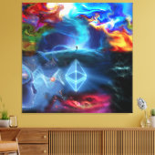 Toile Ether Power Art Imprimer (Insitu(Salon))