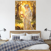 Toile Ethereal Elf Maiden in Art Nouveau Style (Insitu(Chambre))