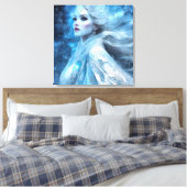 Toile Ethereal Frozen Neige Queen Imaginaire Art (Insitu(Chambre))