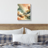 Toile Ethereal Nebula Layers Surreal Abstract Art Design (Insitu(Chambre))