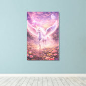 Toile Ethereal Winged Unicorn of Light  | ManJiangHong F (Insitu (Plancher de Bois))