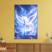 Toile Ethereal Winged Unicorn of Light  | ManJiangHong F (Insitu(Salon))