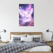 Toile Ethereal Winged Unicorn of Light | ManJiangHong F (Insitu(Chambre))
