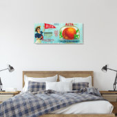 Toile Étiquette Alta Peach (Insitu(Chambre))