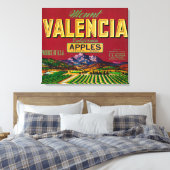 Toile Étiquette Apple Mount Valencia - Watsonville, CA (Insitu(Chambre))
