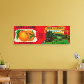 Toile Étiquette Apricot (Insitu(Salon))