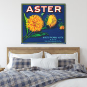 Toile Étiquette Aster Brand Citrus Crate (Insitu(Chambre))