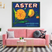 Toile Étiquette Aster Brand Citrus Crate (Insitu(Salon))