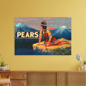 Toile Étiquette de fréquence Stock (Insitu(Salon))