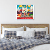 Toile Étiquette de la marque Athlete Citrus (Insitu(Chambre))