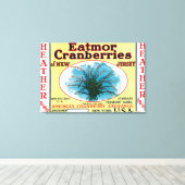 Toile Étiquette de marque Heather Eatmor Cranberries (Insitu (Plancher de Bois))