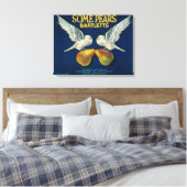 Toile Étiquette de vitesse de poiresNapa, CA (Insitu(Chambre))