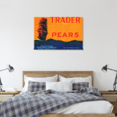 Toile Étiquette du taux de la poire du commerçant Medfor (Insitu(Chambre))