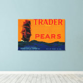 Toile Étiquette du taux de la poire du commerçant Medfor (Insitu (Plancher de Bois))