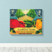 Toile ÉtiquettePayette, ID (Insitu (Plancher de Bois))