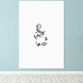 Toile étirée (Insitu (Plancher de Bois))