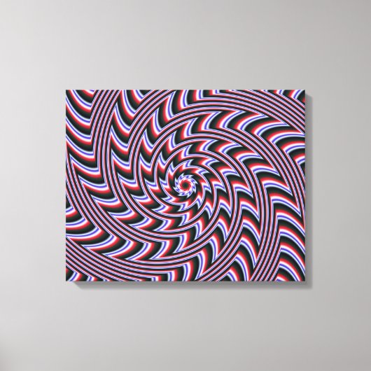 Toile étirée en spirale (Recto)