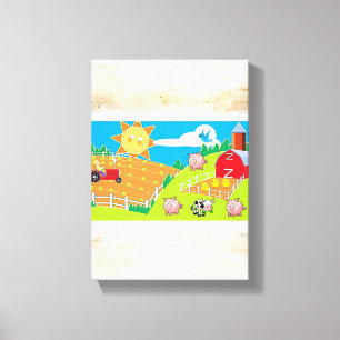 Toile étirée Fête des pères d'impression