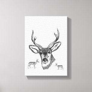 Toile étirée Fête des pères d'impression