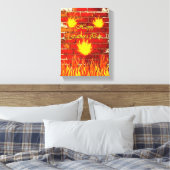 Toile étirée Fête des pères d'impression (Insitu(Chambre))
