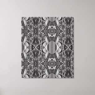toile étirée funky 9