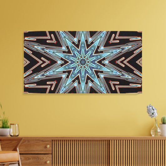 Toile étirée Impression 40x21 (Insitu(Salon))