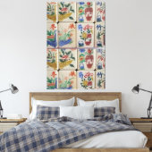 Toile étirée Impression Mahjong (Insitu(Chambre))