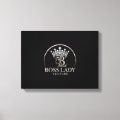 Toile étirée imprimée Boss Lady Diamonds (Recto)