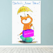 Toile étirée Imprimer Chat Feline Spay et Neuter (Insitu (Plancher de Bois))