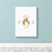 Toile étirée Imprimer Doses de Pâques (Insitu (Plancher de Bois))