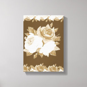 Toile étirée Imprimer Fête des Mères Floral