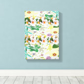 Toile étirée Imprimer Fête des Mères Floral (Insitu (Plancher de Bois))